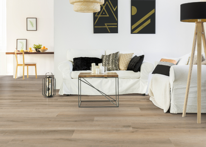 Luxury Vinyl Flooring in Living